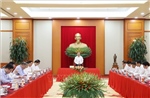 Tổng Bí thư chủ trì làm việc với Ban Thường vụ Đảng ủy Bộ Ngoại giao
