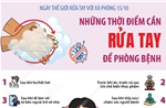 Ngày Thế giới rửa tay với xà phòng 15/10: Những thời điểm cần rửa tay để phòng bệnh