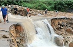 Mưa lớn gây sạt lở đất, lũ lụt tại Quảng Ninh