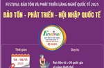 Festival bảo tồn và phát triển làng nghề quốc tế 2025