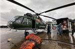 Triển khai trực thăng tiếp tế cho vùng ngập tại Gia Lai, Đắk Lắk