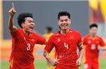 Hiệp 1: Hiểu Minh, Minh Phúc lập công, U22 Việt Nam tạm dẫn U22 Malaysia 2-0