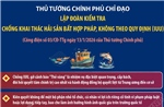 Thủ tướng Chính phủ chỉ đạo lập đoàn kiểm tra chống khai thác IUU