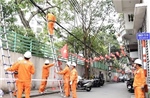 Hà Nội đồng loạt 'làm đẹp' lưới điện trước Tết