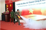 Tập huấn phòng cháy, chữa cháy phục vụ bầu cử