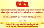 Thể chế là 'đột phá của đột phá', đi trước mở đường