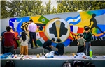 World Cup 2026: Hàng nghìn bức tranh tường lan tỏa thông điệp đoàn kết