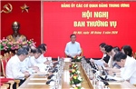 Thường trực Ban Bí thư chủ trì Hội nghị Ban Thường vụ Đảng uỷ các cơ quan Đảng Trung ương
