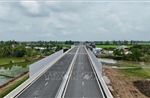 Cao tốc Châu Đốc - Cần Thơ - Sóc Trăng qua An Giang tăng tốc về đích