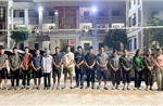 Triệt phá tụ điểm xóc đĩa trong rừng Nghệ An