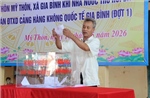 Hàng trăm hộ dân tham gia bốc thăm đất tái định cư dự án sân bay Gia Bình
