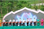 Khánh thành công trình Thác 9 tầng tại quê hương Bác Hồ