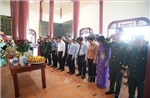 Tưởng nhớ Bác Hồ, tri ân các anh hùng, liệt sĩ tại Tây Ninh