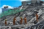 Khẩn trương tìm kiếm người mất tích trong vụ sập tòa nhà 9 tầng ở Philippines