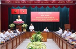 Thông qua kết quả kiểm tra tại Ban Thường vụ Thành ủy TP Hồ Chí Minh
