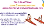 Tay chèo Việt Nam giành 3 HCV Giải vô địch trẻ và U23 canoeing châu Á 2026