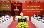 Thủ tướng Lê Minh Hưng làm việc với Ban Thường vụ Thành uỷ Đồng Nai