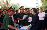 Phó Thủ tướng Phạm Thị Thanh Trà kiểm tra công tác chuẩn bị Lễ triển khai tìm kiếm, quy tập hài cốt liệt sĩ