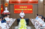 Thủ tướng Lê Minh Hưng làm việc với Ban Thường vụ Tỉnh uỷ Tuyên Quang