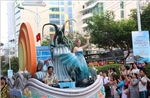 Rực rỡ sắc màu Carnival đường phố Festival Biển Khánh Hòa 2026
