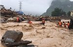 Mưa lớn kéo dài, cảnh báo lũ trên các sông ở Bắc Bộ