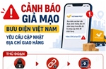 Cảnh báo giả mạo Bưu điện Việt Nam yêu cầu cập nhật địa chỉ giao hàng
