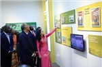 Chủ tịch Quốc hội Cộng hòa Côte d'Ivoire thăm Học viện Nông nghiệp Việt Nam