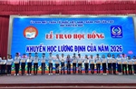 321 học sinh vượt khó được nhận học bổng Lương Định Của 