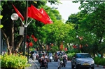 Sắc cờ kể chuyện mùa Thu Độc lập