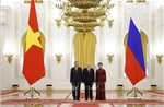 Tổng thống Nga Putin chủ trì Lễ đón Tổng Bí thư, Chủ tịch nước Tô Lâm cùng Phu nhân