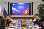 Trưởng Ban Chính sách, chiến lược Trung ương làm việc với lãnh đạo Học viện Tổng thống Nga