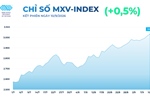 MXV-Index nối dài đà tăng sang phiên thứ 4, dao động trên mốc 3.000 điểm