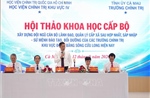 Đổi mới đào tạo, nâng cao chất lượng đội ngũ cán bộ cấp xã sau sáp nhập