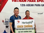 Herbalife Việt Nam thưởng nóng cho VĐV đạt HCV tại ASEAN Para Games 2023 