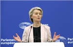 Bà Ursula von der Leyen đối mặt sức ép lớn trước phiên họp Nghị viện châu Âu