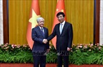 Chủ tịch Ủy ban Trung ương MTTQ Việt Nam gửi thư chúc mừng Chủ tịch Chính hiệp Toàn quốc Trung Quốc