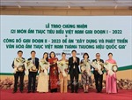 Tôn vinh 121 món ẩm thực tiêu biểu của Việt Nam