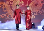 Đặc sắc màn trình diễn áo dài tại Festival Thu Hà Nội 2023