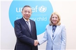 Tổng Bí thư, Chủ tịch nước Tô Lâm gặp Giám đốc điều hành UNICEF