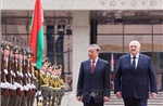 Lễ đón Tổng Bí thư Tô Lâm thăm cấp Nhà nước Cộng hòa Belarus