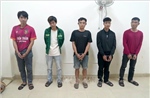 Bắt giữ 5 đối tượng gây ra 3 vụ cướp tài sản của người đi đường