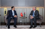 Thủ tướng Phạm Minh Chính hội kiến Quốc vương Jordan Abdullah II bin Al-Hussein