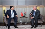 Thủ tướng Phạm Minh Chính hội kiến Quốc vương Jordan Abdullah II bin Al-Hussein