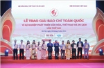 Thể lệ Giải Báo chí toàn quốc &#39;Vì sự nghiệp phát triển Văn hóa Việt Nam&#39; lần thứ ba
