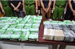 Triệt phá đường dây ma túy xuyên quốc gia, thu giữ 60 bánh heroin, 37kg ma túy đá