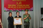 Tổ chức Lễ trao bằng Tổ quốc ghi công đối với Liệt sĩ Nguyễn Văn Kha