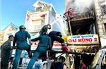 Khống chế đám cháy lớn tại Năm Căn (Cà Mau)