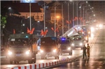 Các đoàn diễu binh, diễu hành A80 tập trung về Cung thể thao Quần Ngựa
