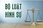 Kế hoạch xây dựng dự án Bộ luật Hình sự (sửa đổi)