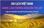 Du lịch Việt Nam giành 2 giải thưởng hàng đầu thế giới